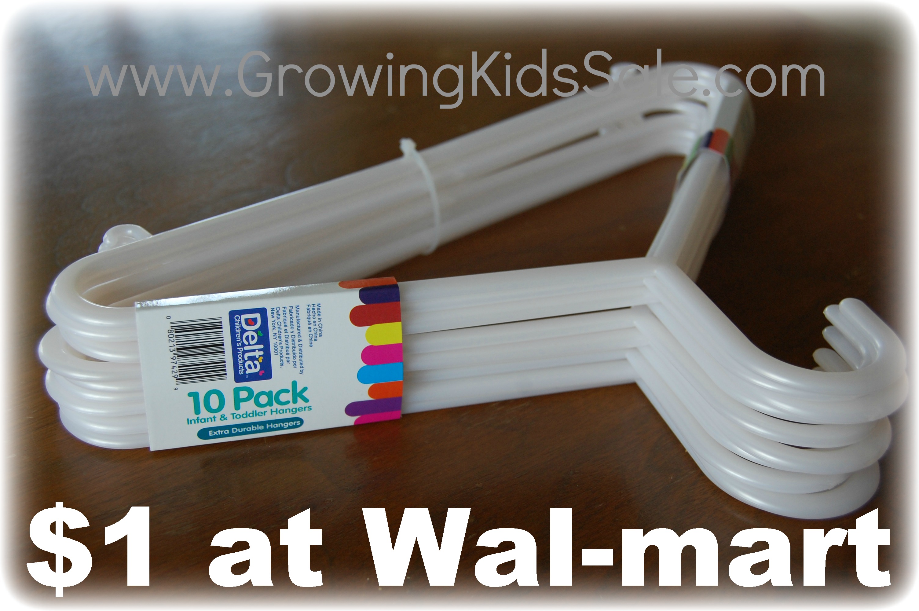 Delta Children Infant and Toddler Hangers, 100-Pack 